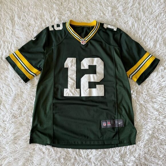 Nike NFL Green Bay Packers Aaron Rogers Jersey Size S - Picture 6 of 8
